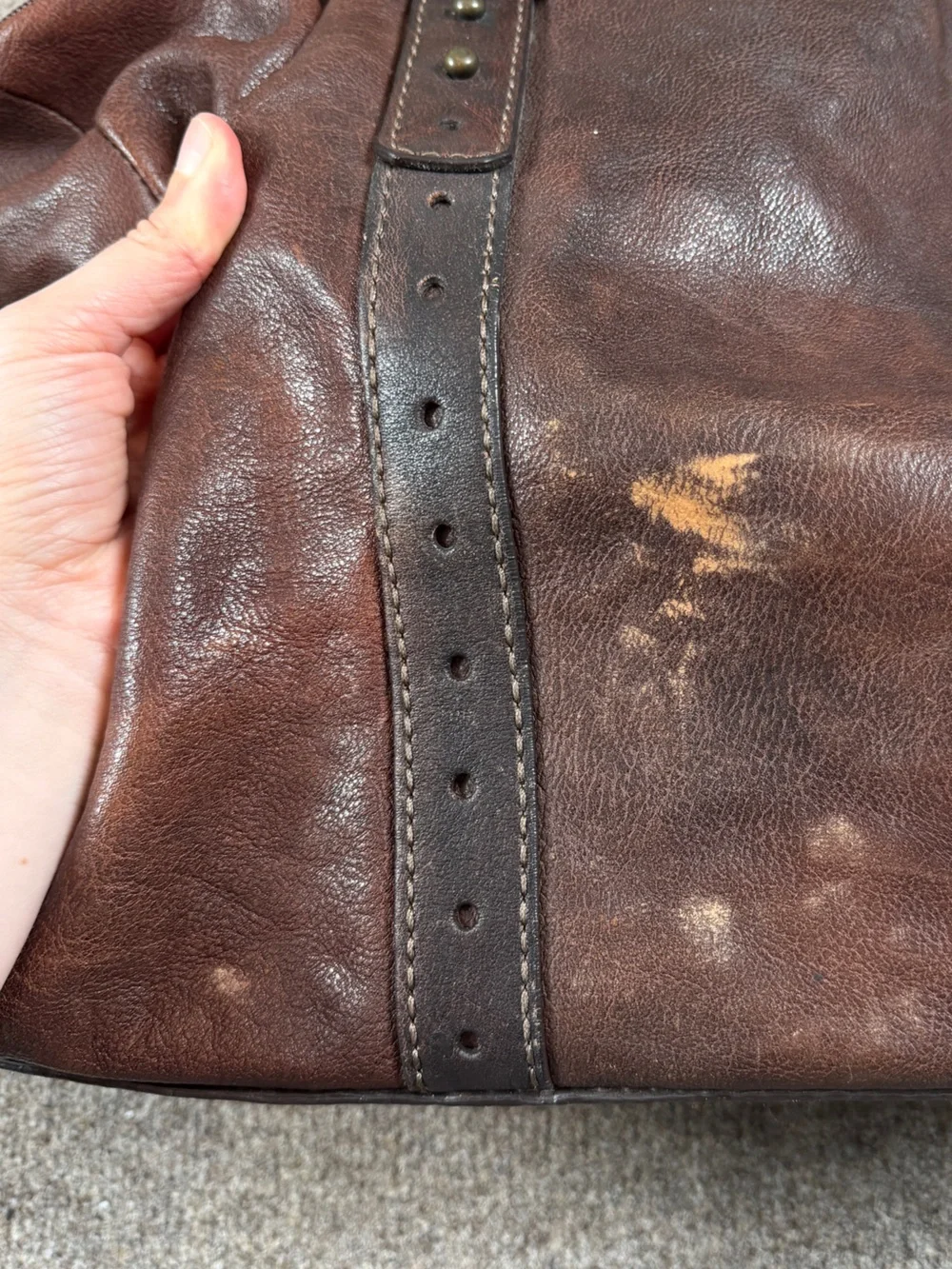 Brown large bag